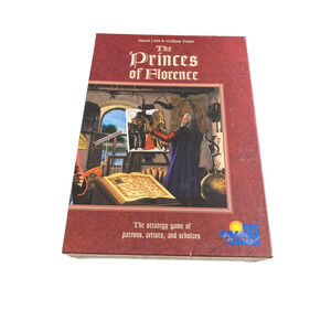 The Princes of Florence strategy board game Rio Grande Games 2000 NEW Sealed